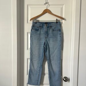 J. Crew Blue Straight Leg Jeans
